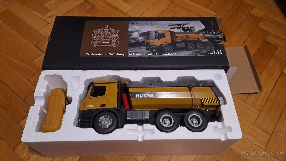 RC stavební stroje - nakladač, bagr, nákladní auto - 13