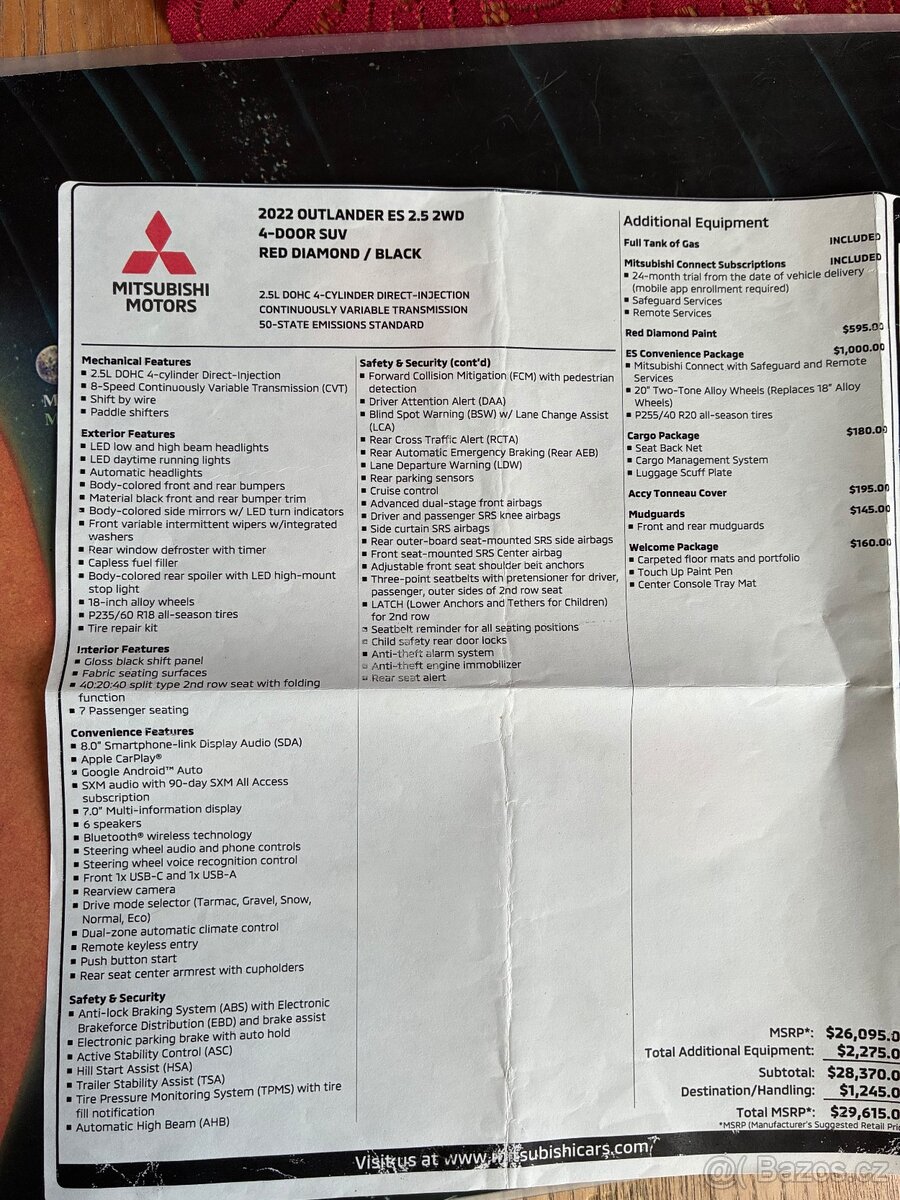 Mitsubishi outlander es 2,5 2WD - 13
