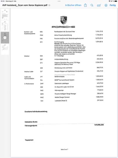 PORSCHE TAYCAN CROSS TURISMO 4S PLUS- NETTO 1,127 Mio. Kč - 13