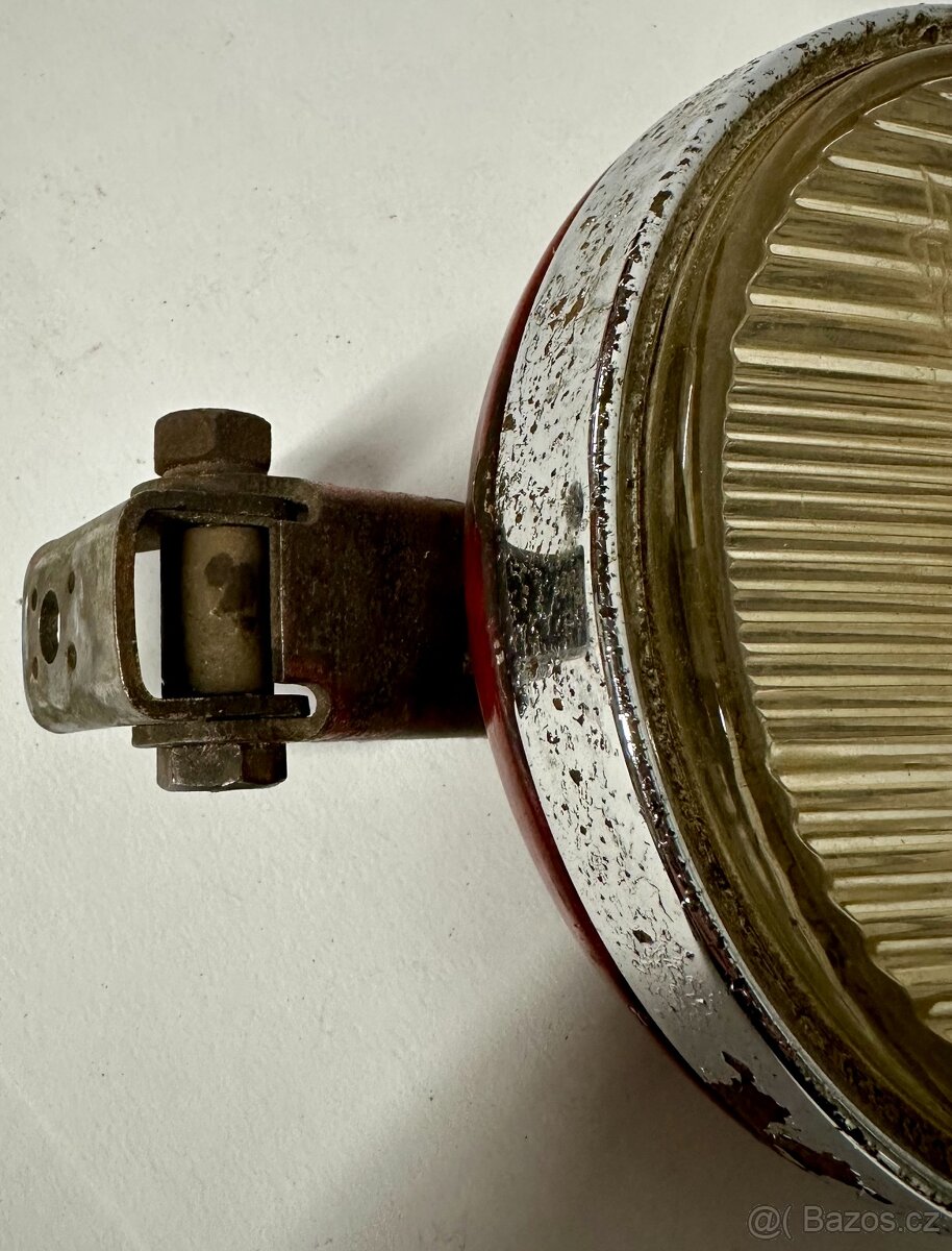 3x světlo světlomet staré pro auto moto RETRO KOUSKY - 13