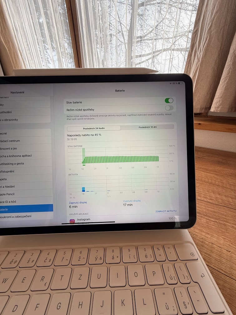 Apple IPAD 2018 PRO 64GB VČETNĚ ORIGINÁL KLÁVESNICE A TUŽKY, - 13