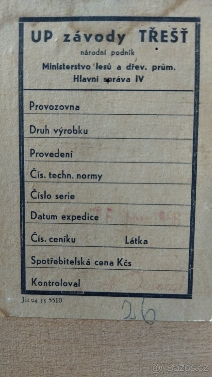 Jídelní souprava Halabala + stolek pavouk - 13