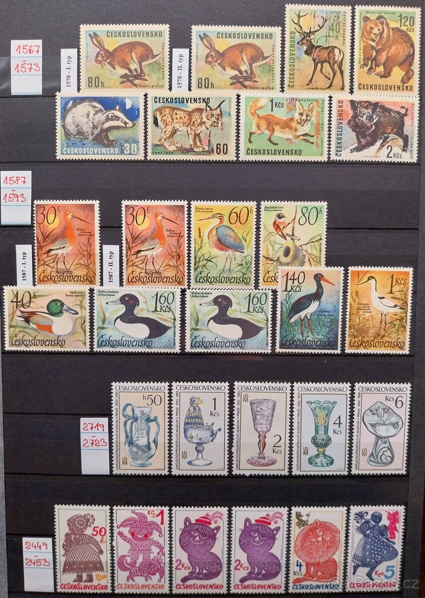 Známky ČESKOSLOVENSKO – 4 - 13