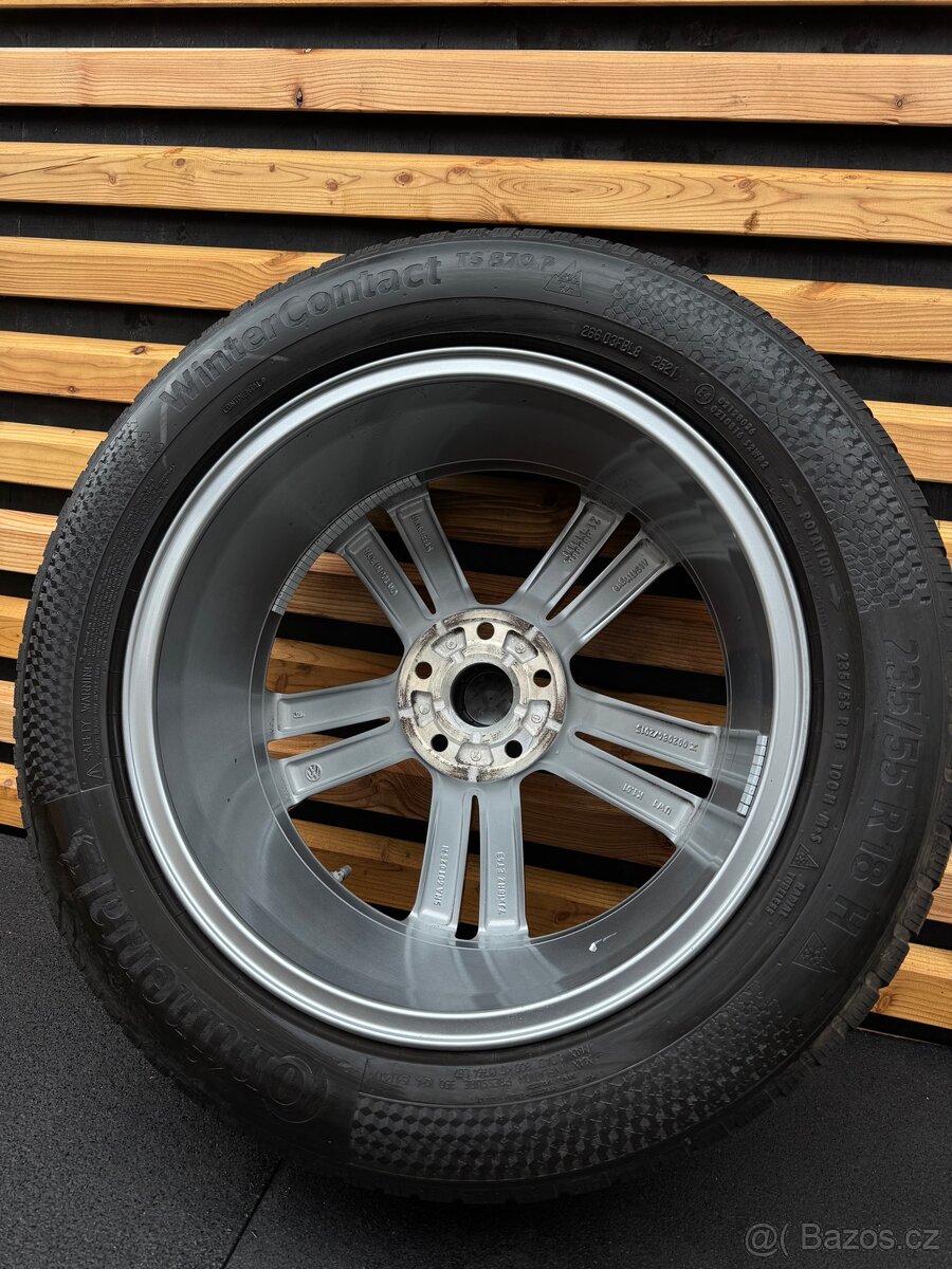 Alu originální kola VW Tiguan Sebring Antracit 5x112❄️ - 13