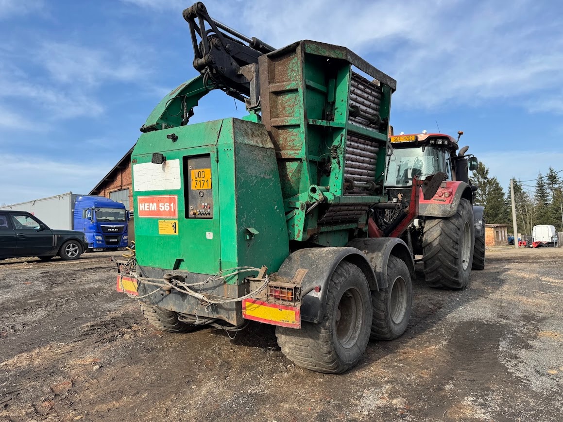 Štěpkovač jenz 561 + Valtra 353S - 13