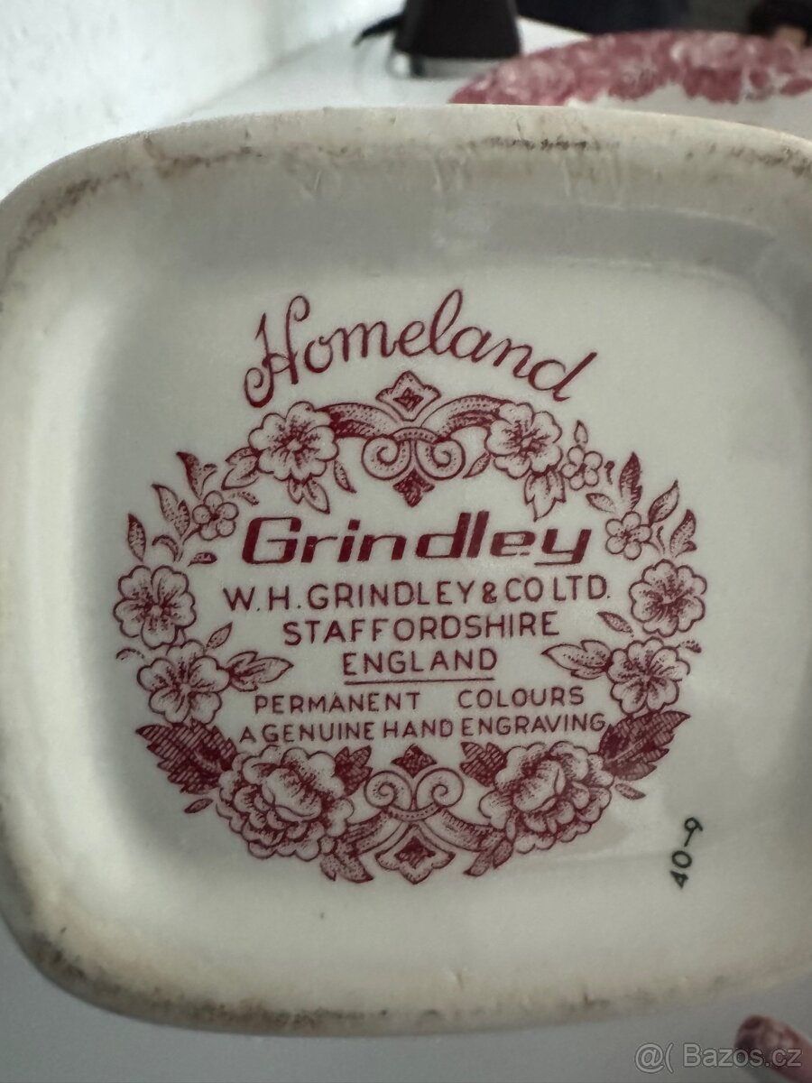 Starožitný anglický porcelán - 13