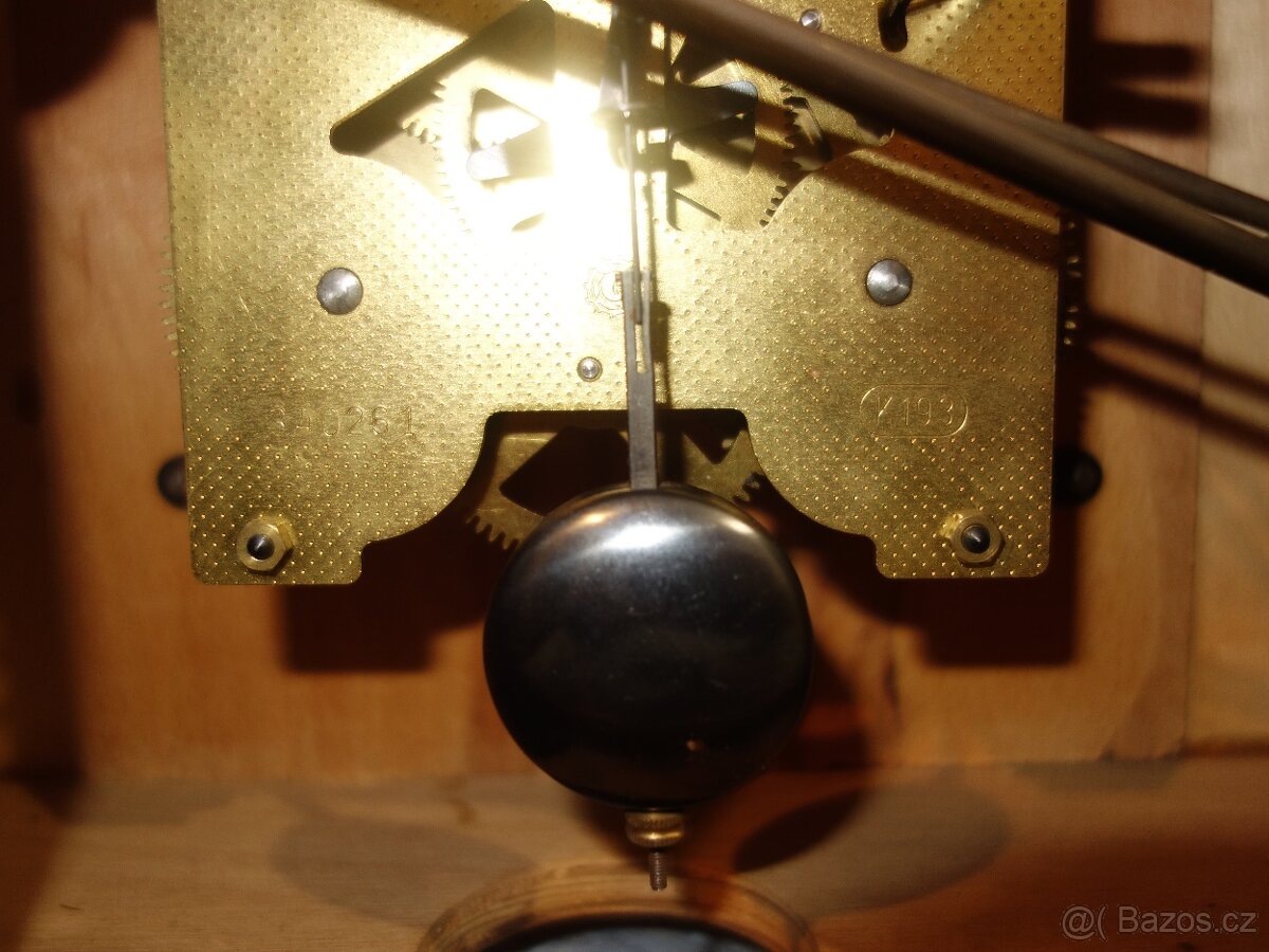 Starožitné krbové hodiny - 13