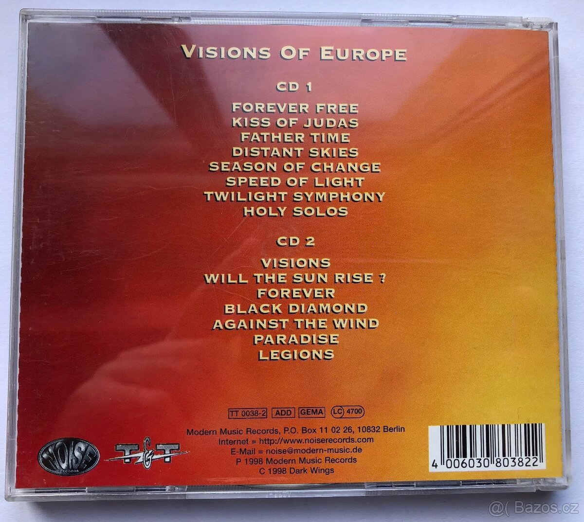 STRATOVARIUS CDs autographed - 13