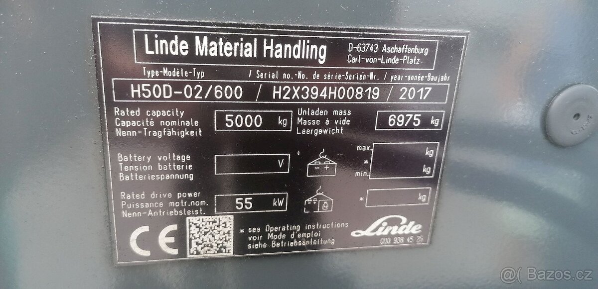LINDE H50D-02/600 - 13