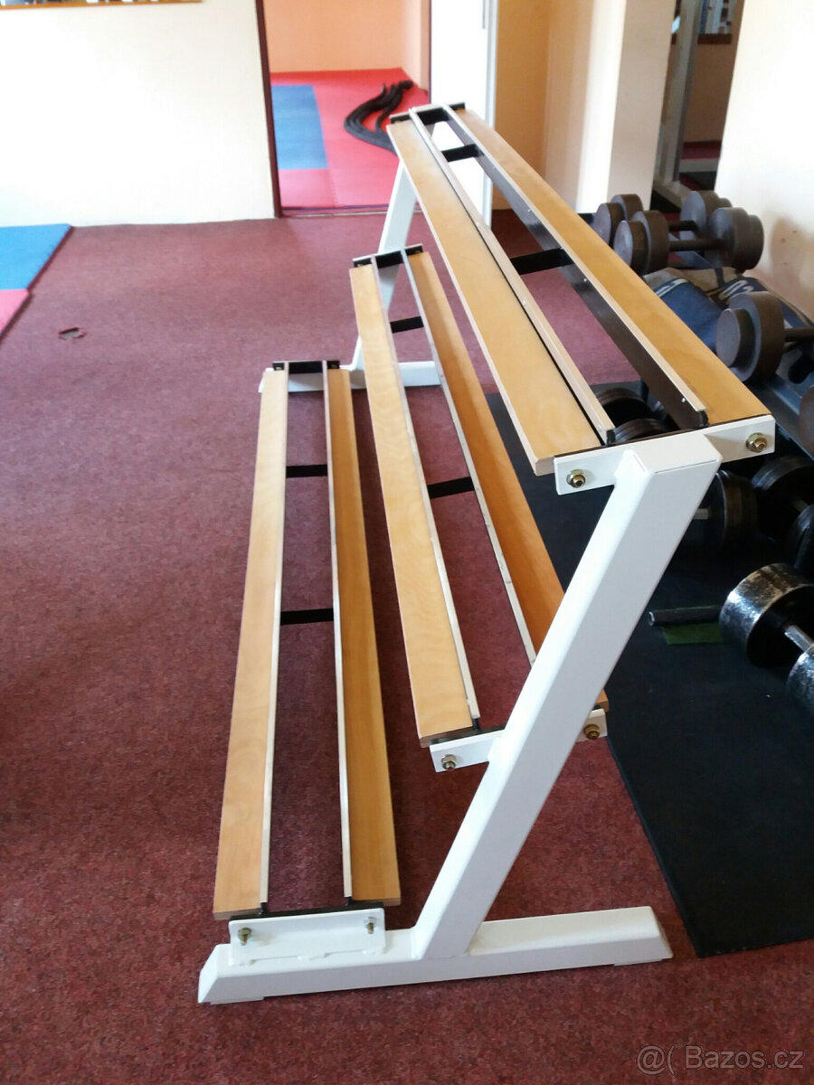 Stojan pro jednoruční činky - NOVÝ - 13