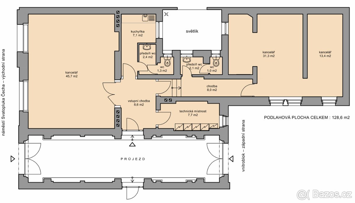 Pronájem prostor 129 m² - 13