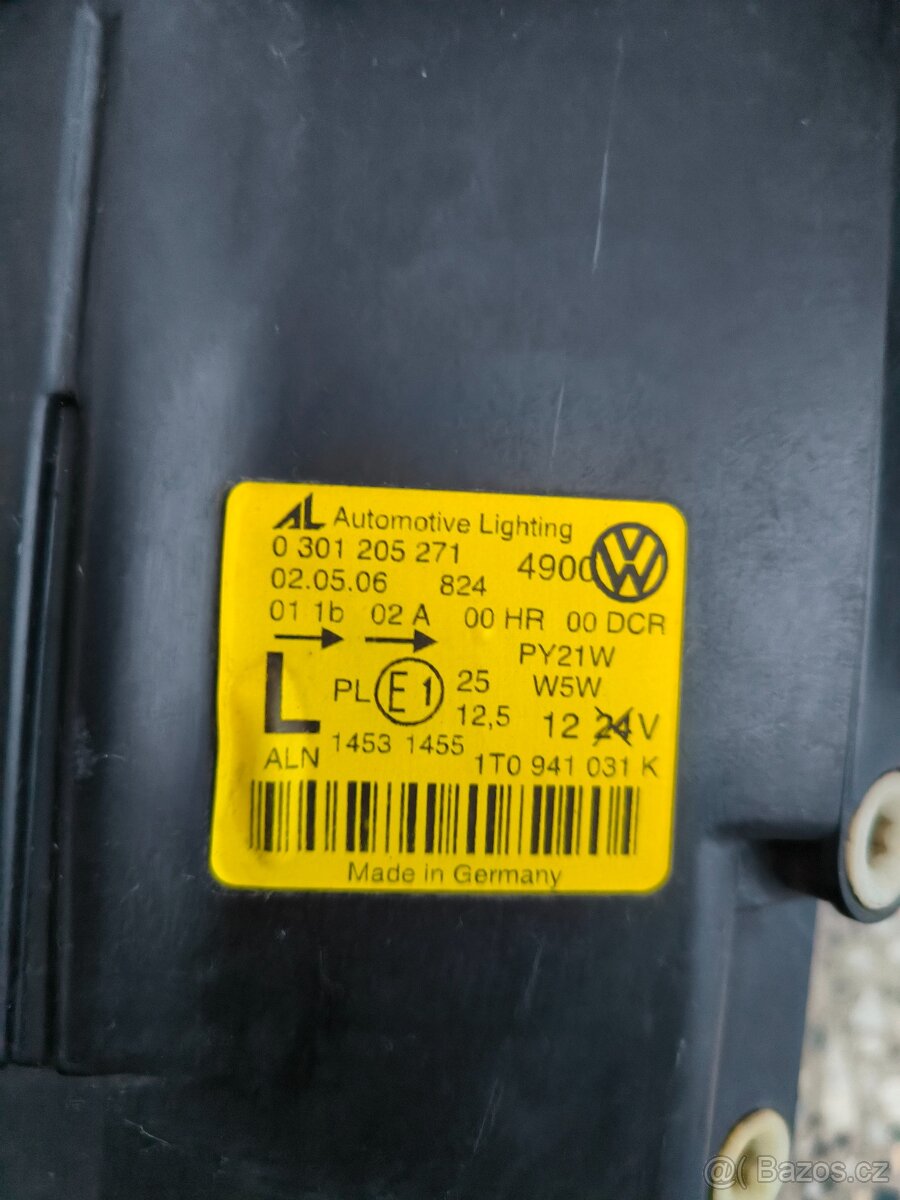 Světla xenon Touran, Caddy - 13