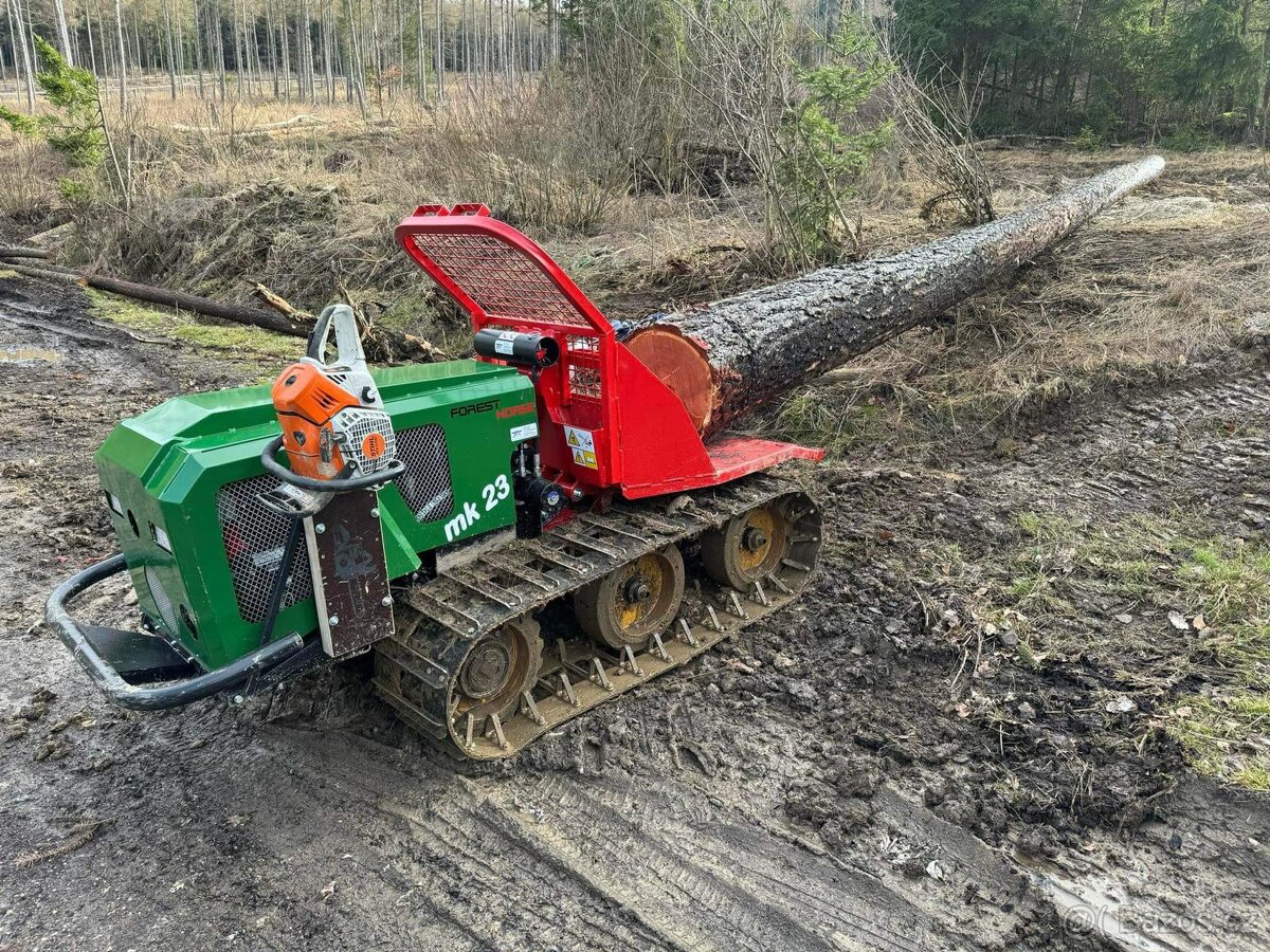 Železný kůň Mk 23Rc(MOTOR-HONDA)samovolné odvíjení lana. - 13