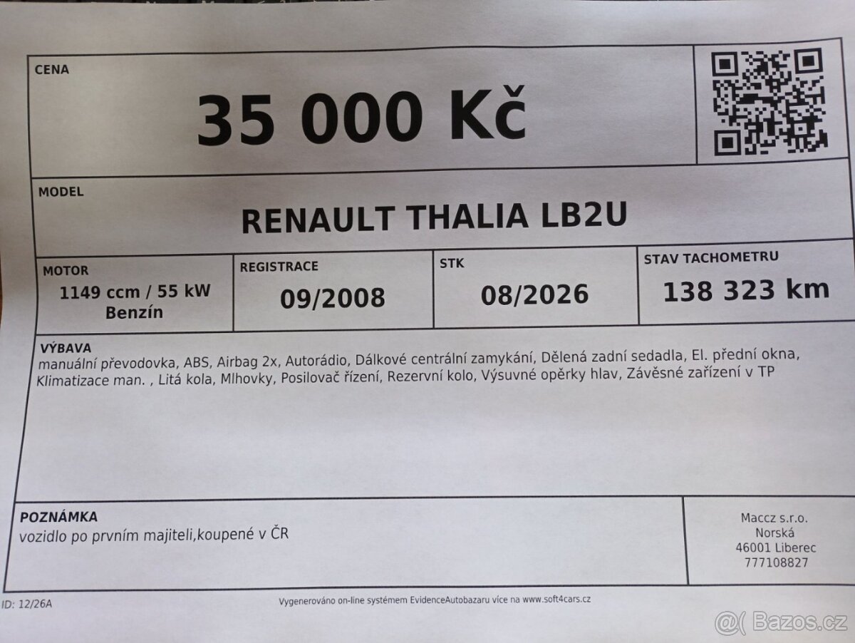 Renault Thalia LB2U - 13