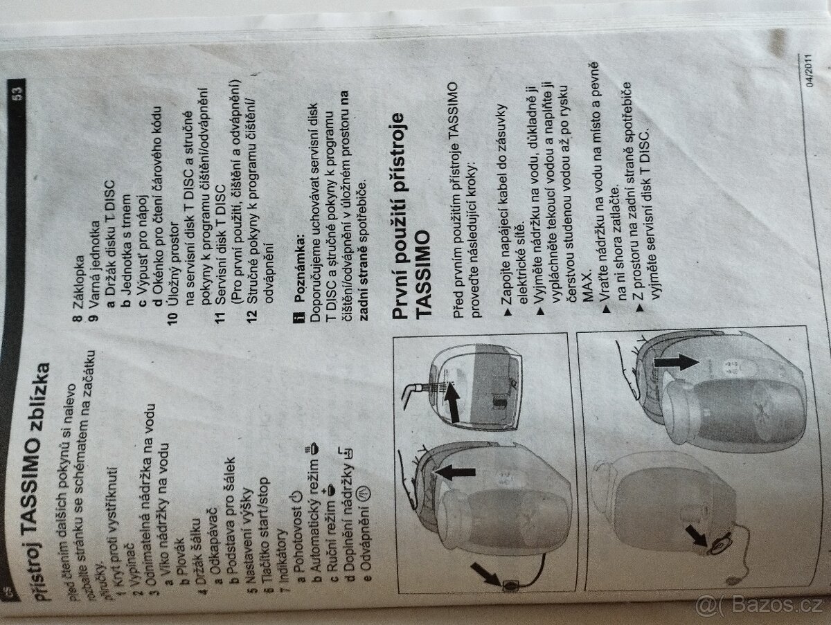 kávovar Bosch Tassimo - 13
