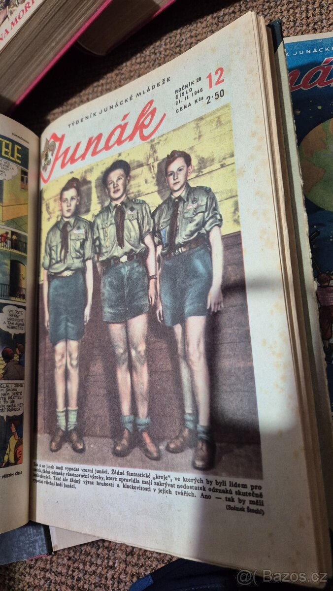 Skautské časopisy Vpřed - Junák Rychlé Šipy Foglar - 13