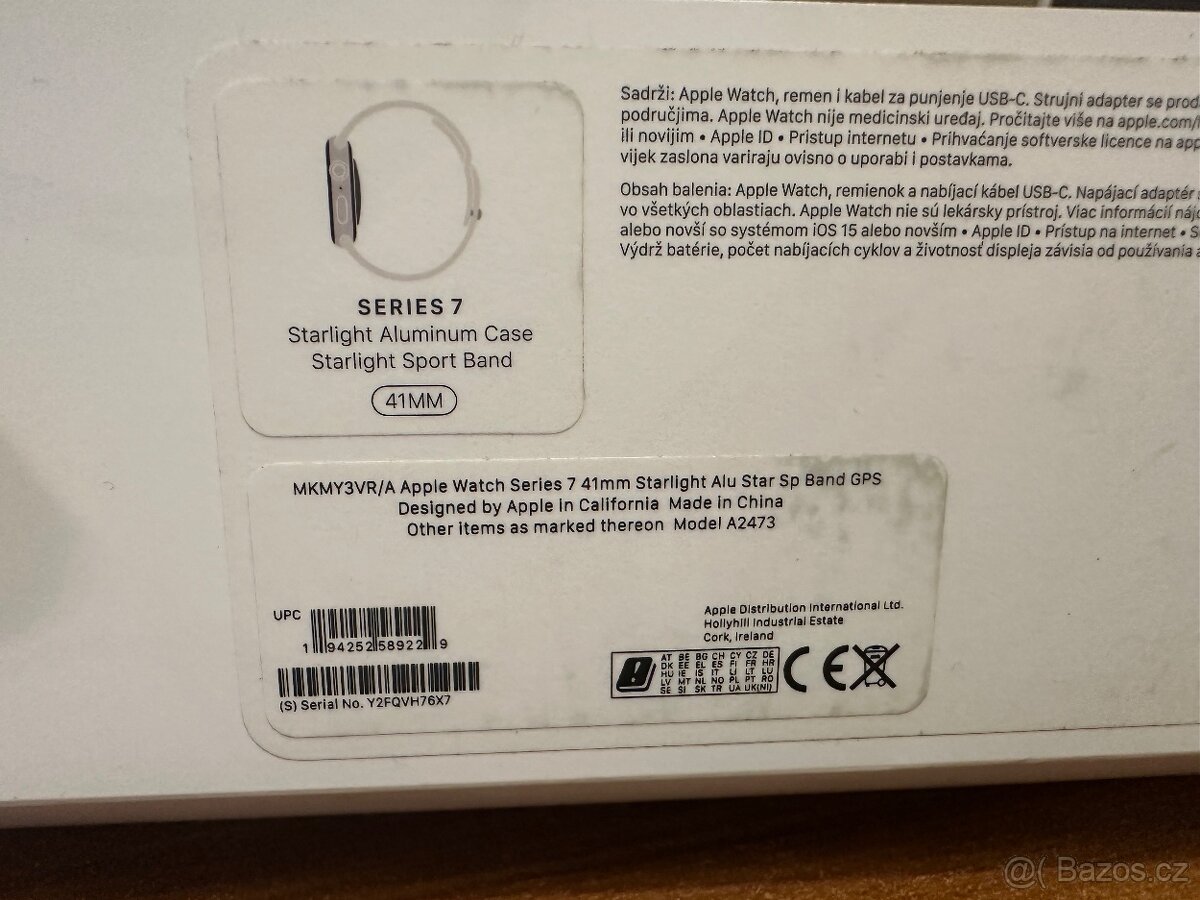 Apple Watch 7, 41 mm Starlight Alu Star - 13