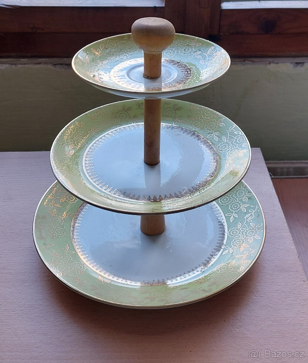 Starožitný porcelán, sklo - 13