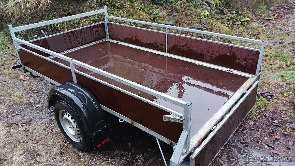 Přívěsný vozík 1300Kg , bržděný, - 13