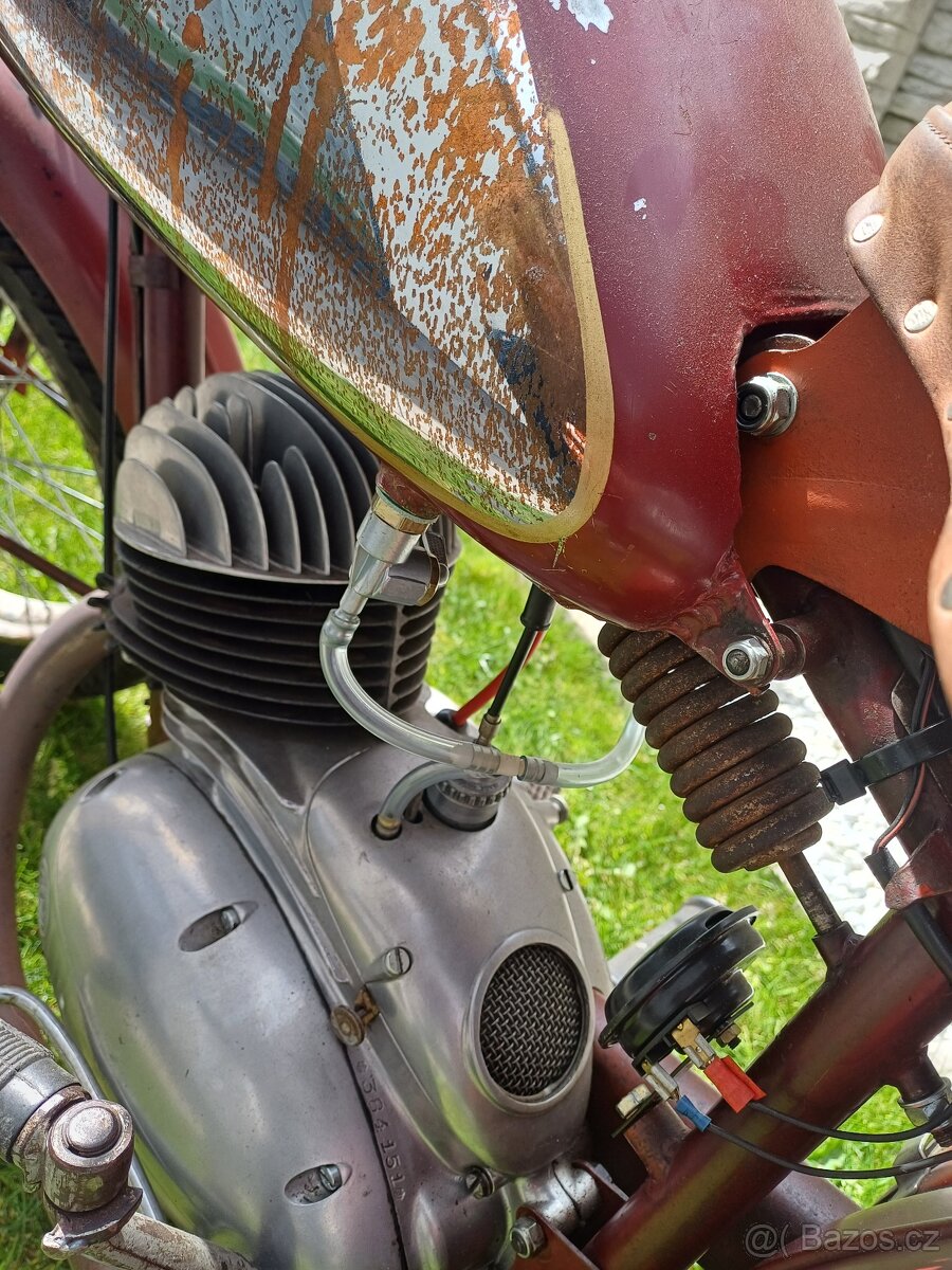 ČZ 125C s TP 1953 - 13