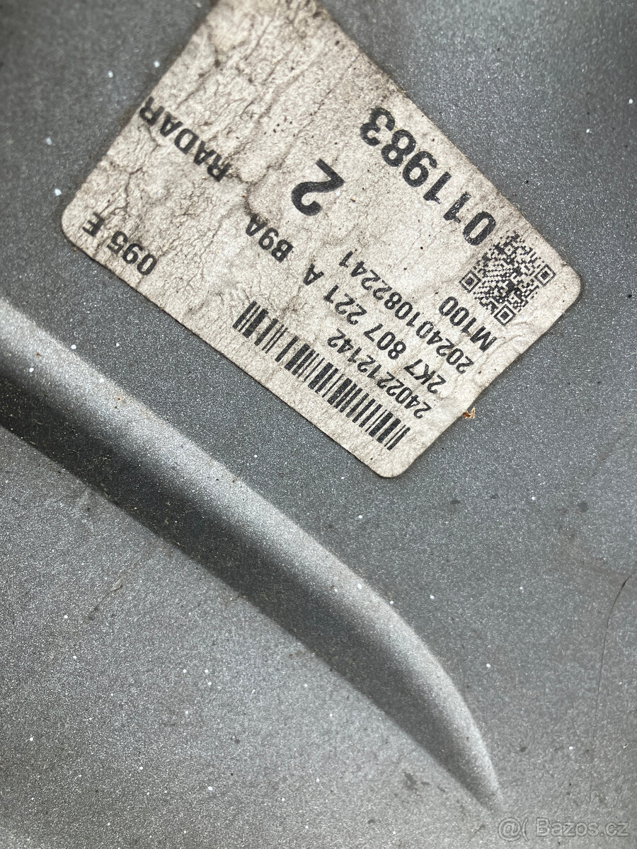 predni naraznik vw caddy v 5 2k7 20- bily - 13