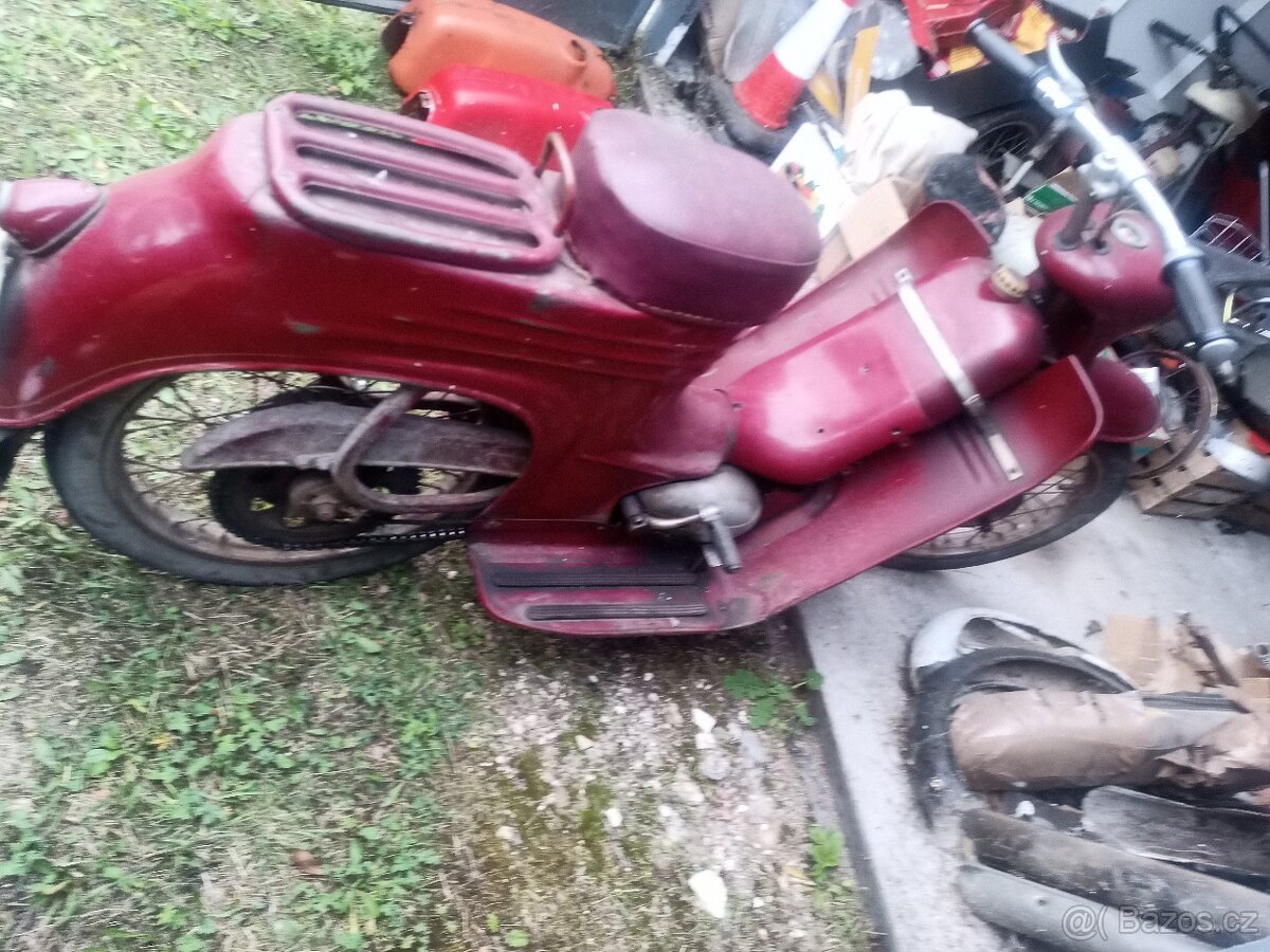 Jawa 555 DELUXE pařez - bez TP rok 1959 - 13