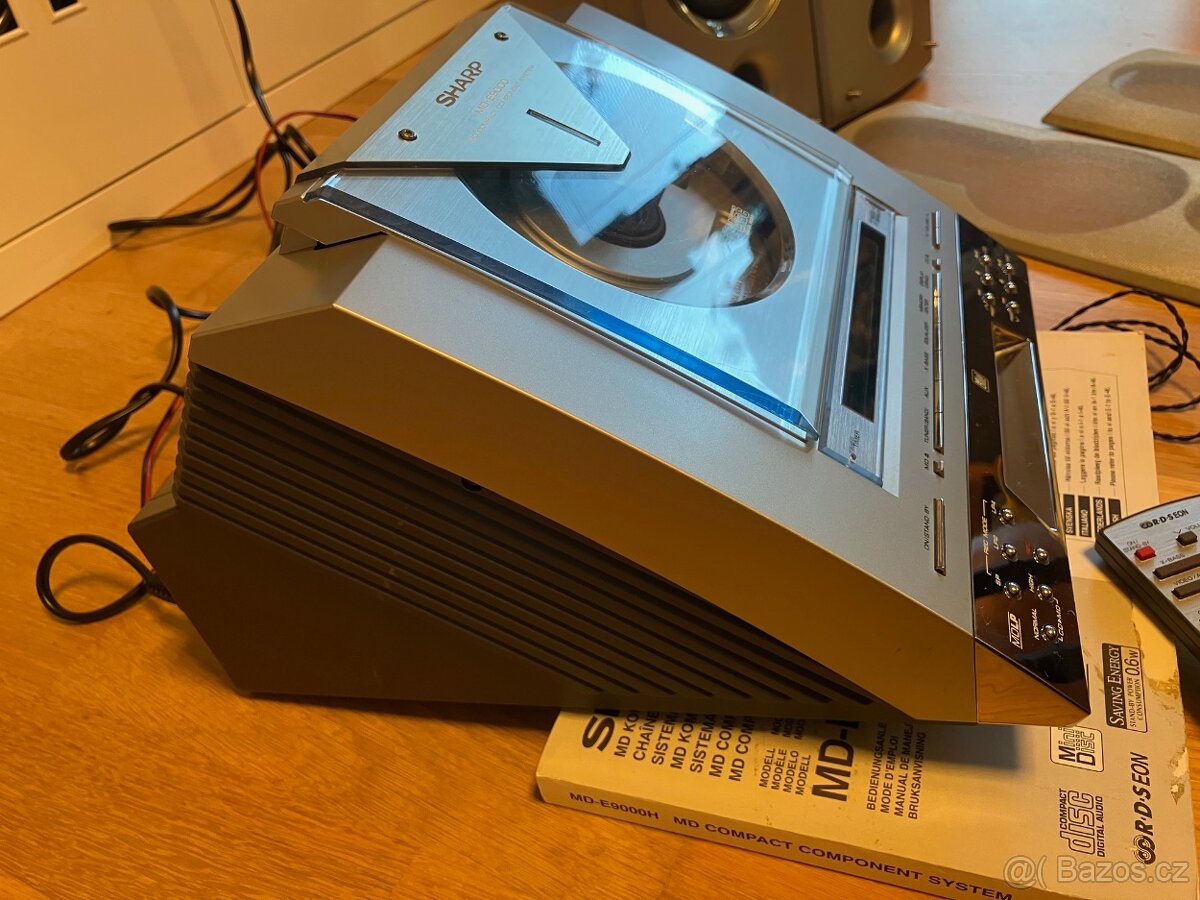 Sharp MD-E9000H mdlp minidisc + prislusenstvi - 13
