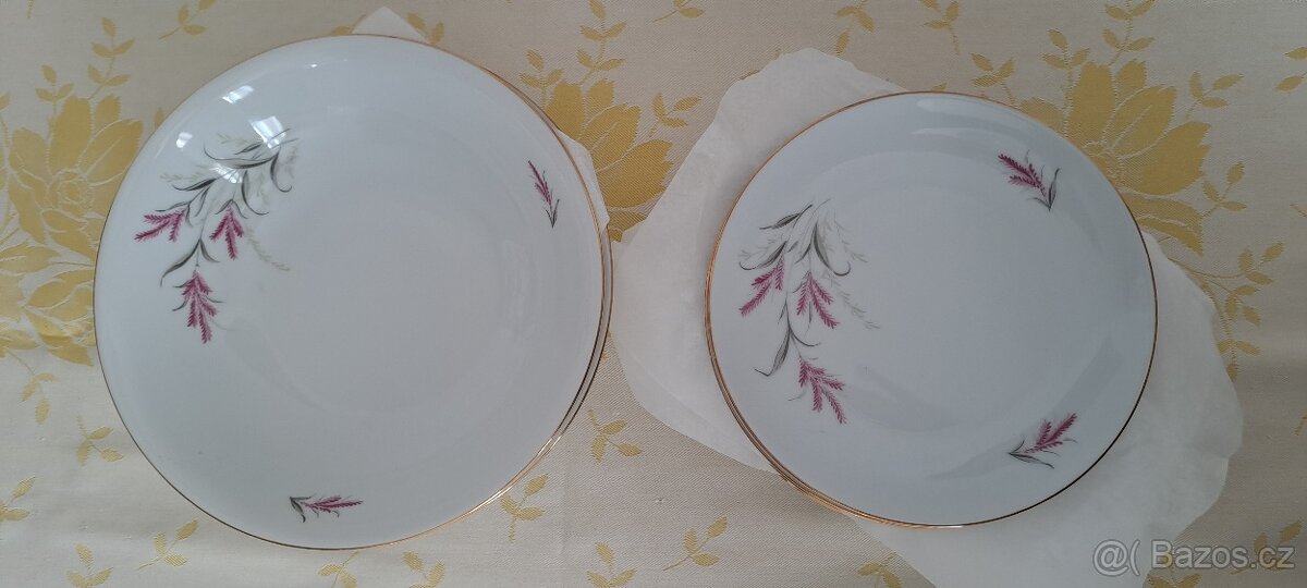 velká stará jídelní porcelánová souprava neúplná - 13