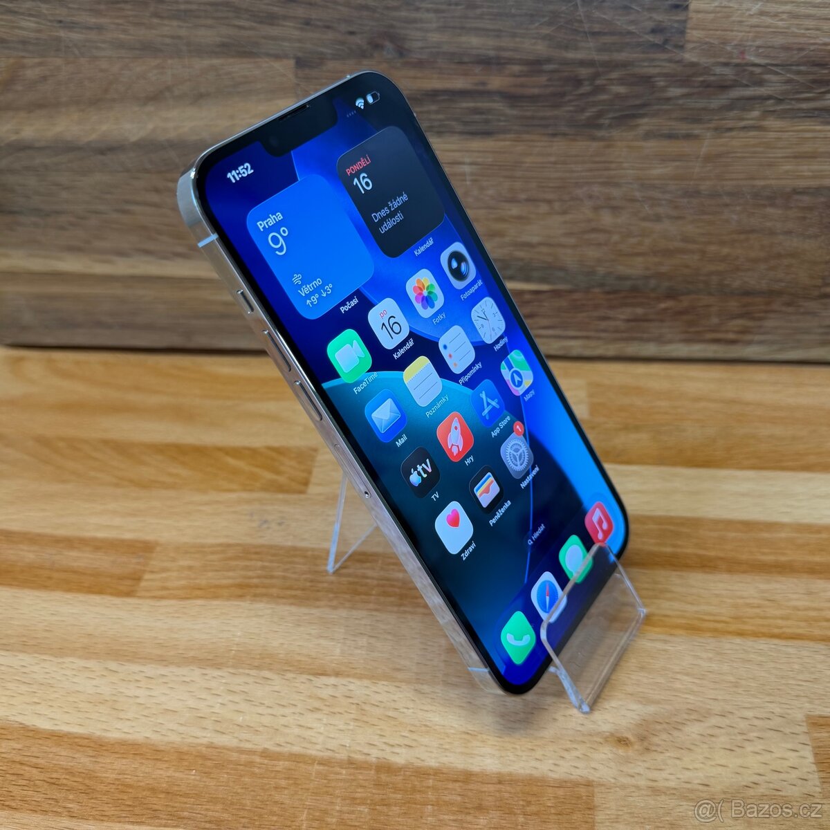 iPhone 13 Pro Max 128GB, bílý (rok záruka) - 13