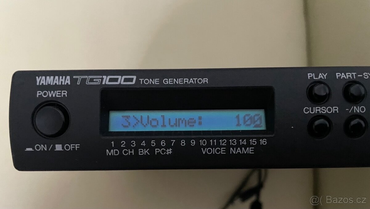 Yamaha TG100 - 13