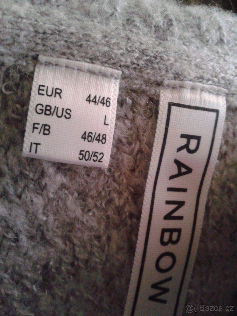 Moc teplé pletené šaty 46/48 - 13