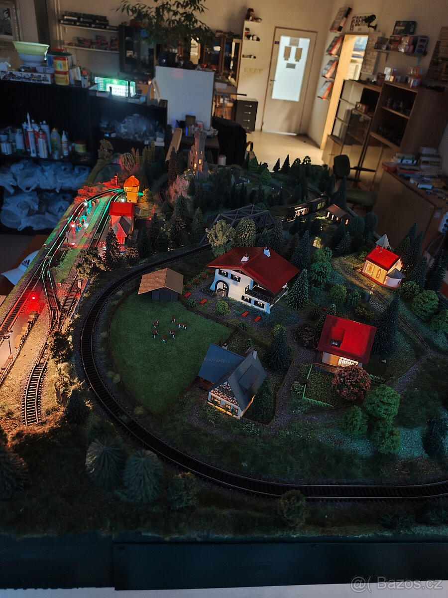 Kolejiště TT 150 x 90 cm - 13