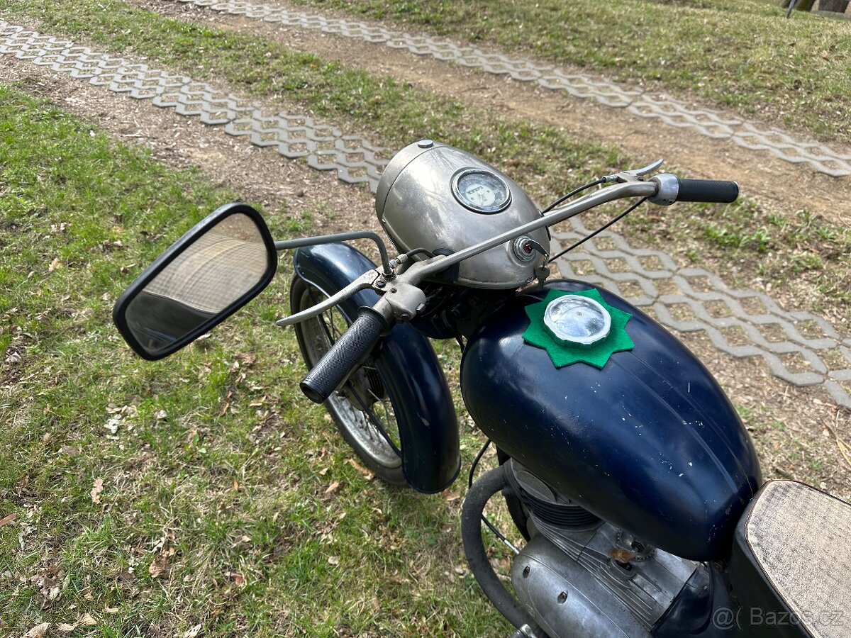 Čz 175/470 sport s doklady, kompletní a pojízdná - 13