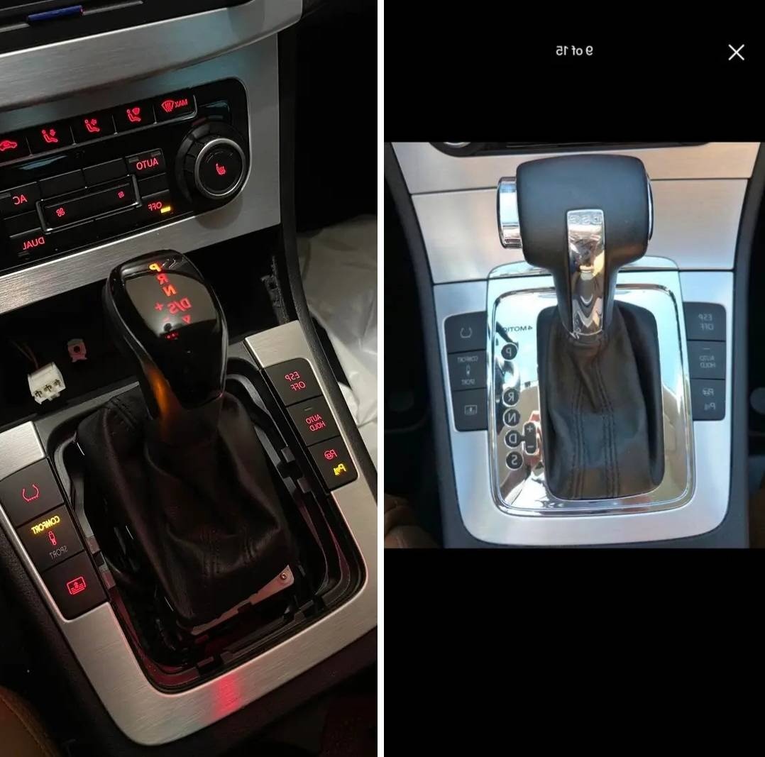 Podsvicena DSG hlavica LED DSG paka volič prevodovky - 13