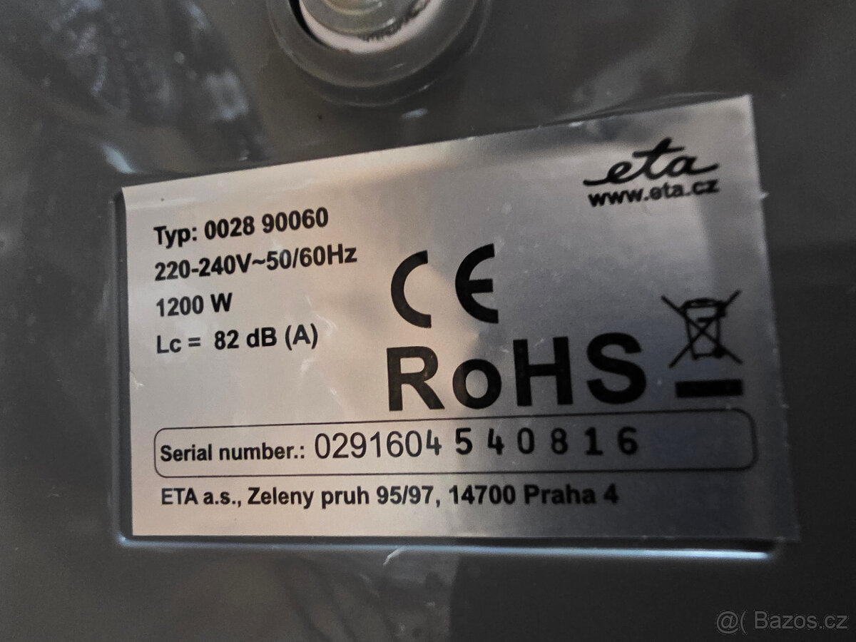 Eta Gratus Max kuchyňský robot s příslušenstvím - 13