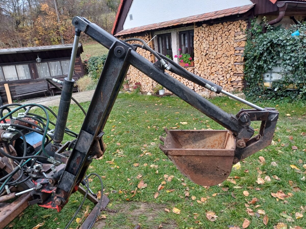 Malotraktor+bagr - 13