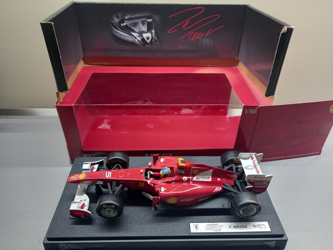 6x F1 FERRARI F10 F150 F2012 MASSA A ALONSO HOTWHEELS 1:18 - 13