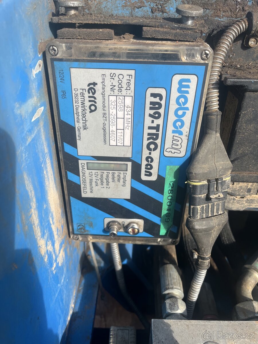 Prodám příkopový válec weber trč 86 - 13