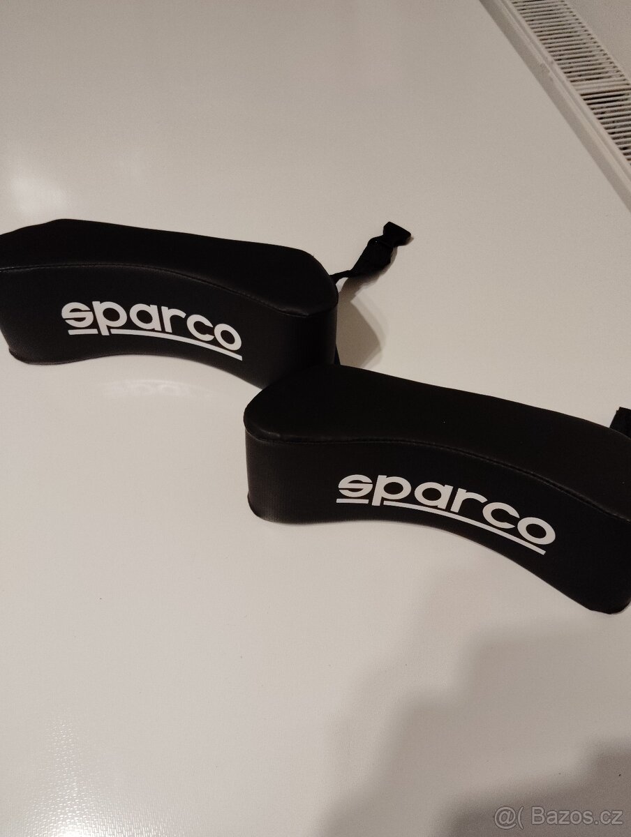 2x Krční sportovní opěrka zn. Sparco-černá - 13