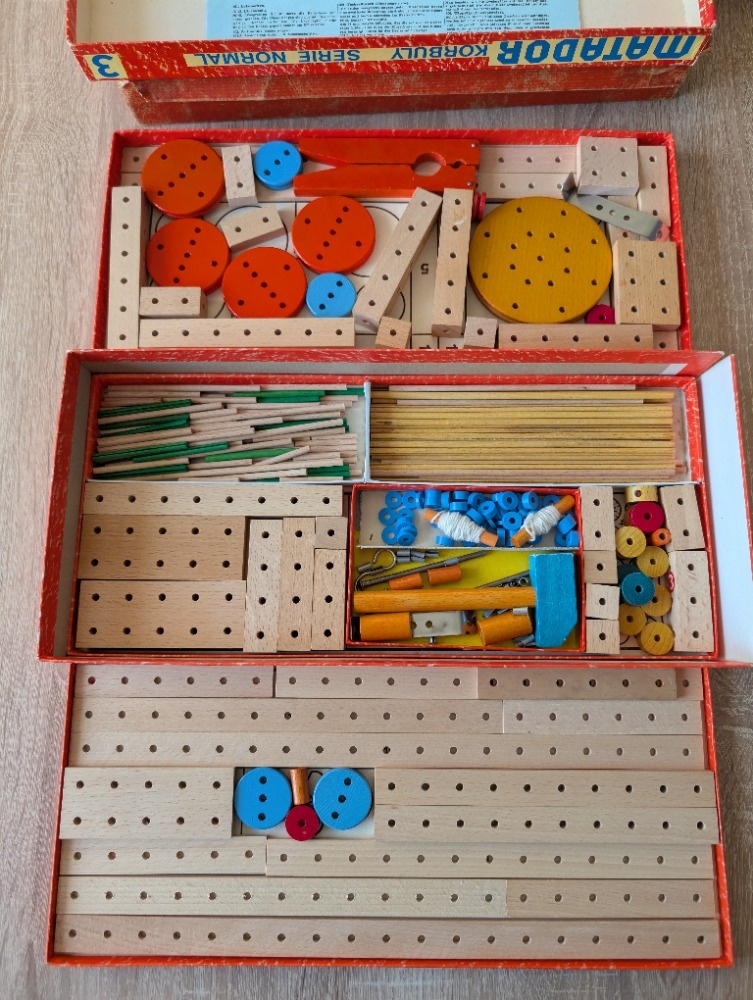 Starobylá stavebnice MATADOR, 3 ks. - 13