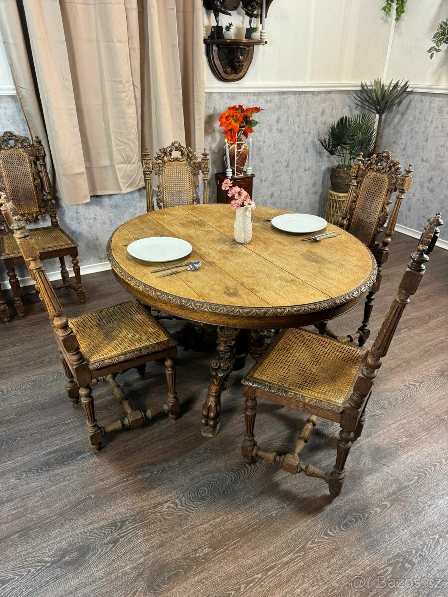 Starožitný jídelní set (139033) - 13