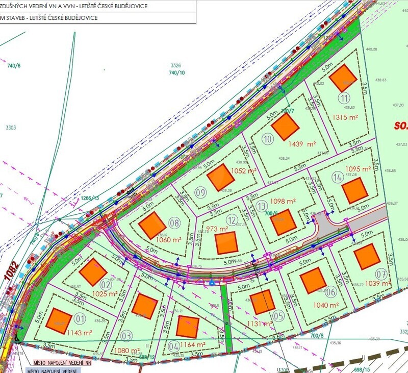 PRODEJ STAVEBNÍ PARCELY 1.081 M2, LIPÍ U ČESKÝCH BUDĚJOVIC - 13