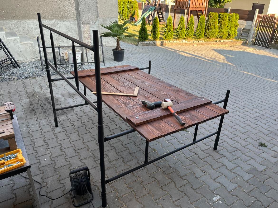 Lešení 163x100 cm s prac. výškou až 3,5 m - 9,5 m - 13