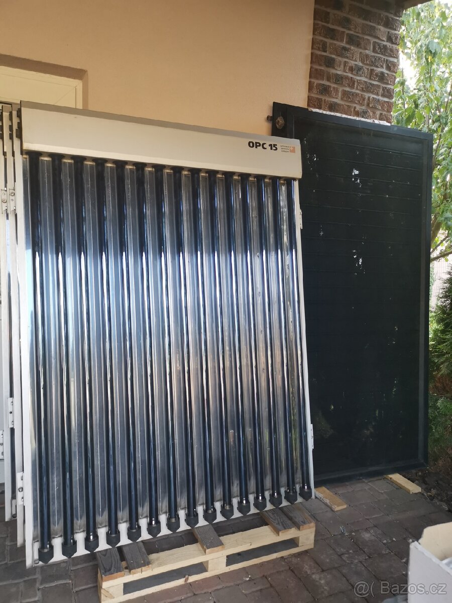 Solární systém ohřev vody vakuové deskové kolektory úspora - 13