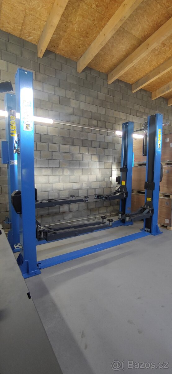 Nůžkový zvedák zdvih 3500 kg/1.9m ,na podlahu i do podlahy - 13