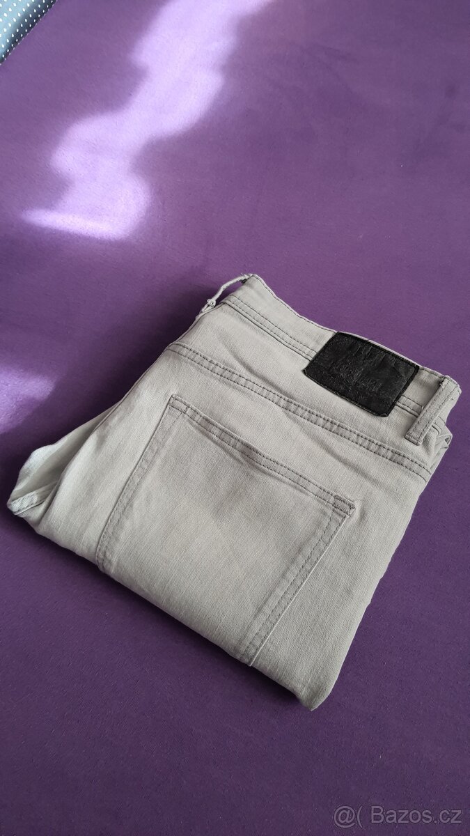 PÁNSKÉ DŽÍNY DENIM - slim - 13