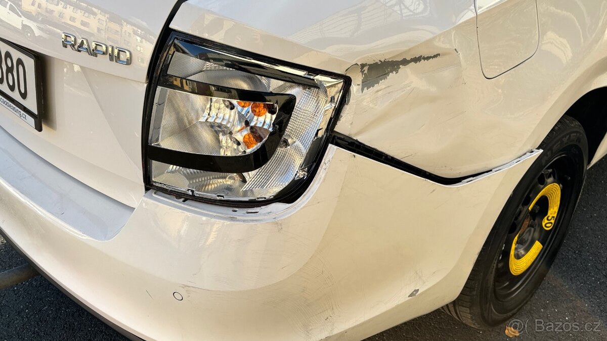 Škoda Rapid Sedan 1,4tdi - 66kW - 149.000 km - havarovaná - 13