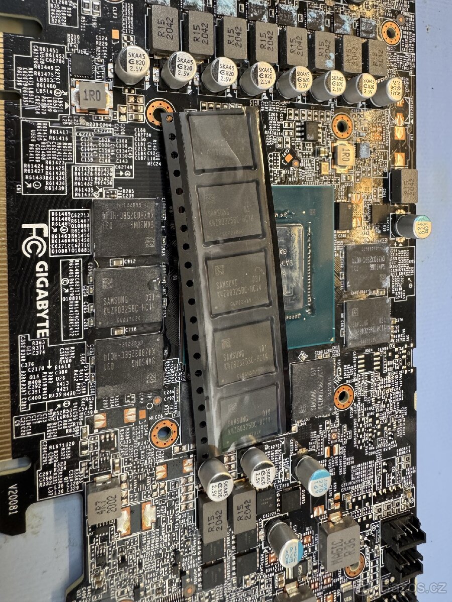 Prodam grafickou kartu Gigabyte RTX 3070 Vision - 13