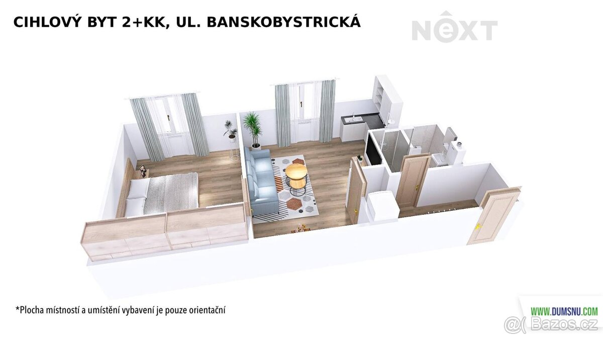 Prodej byt 2+kk, 44㎡ - 13