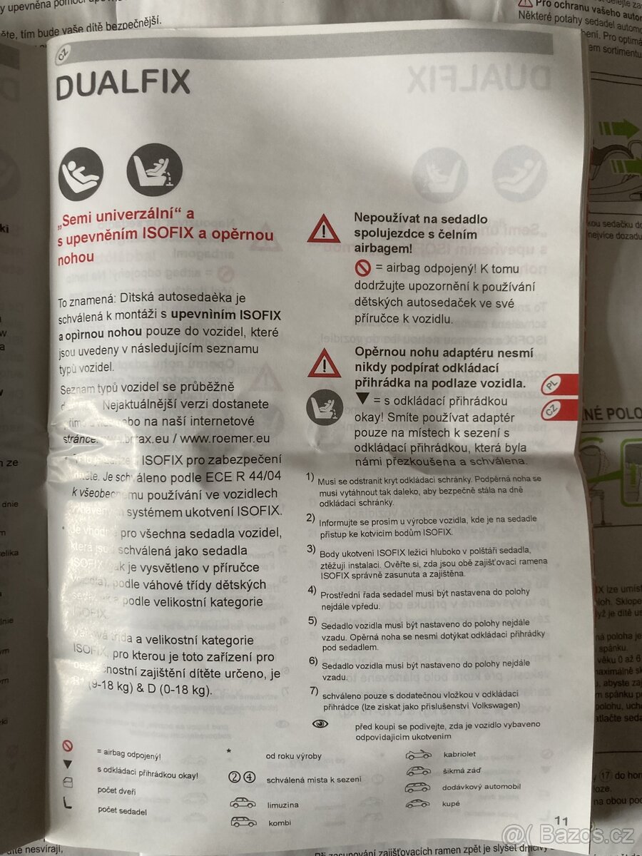 Dětská autosedačka Britax Römer Dualfix - 13